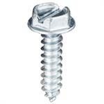 10 X 3/4 SLOTTED HEX WASHER HEAD TAP SCREW ZINC