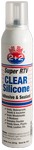 2+2 Clear Silicone, Aerosol, 8 oz