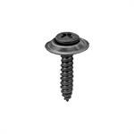 #8 X 3/4 PHIL OVAL #6 HD AB TAPPING SEMS - BLACK