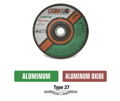 Aluminum Grinding Wheels Type 27