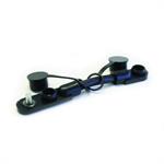 Deka 2/0ga Battery Harness 7^ black (2-gr31)