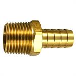 HOSE BARB TO TAPER MALE PIPE 1/2 I.D. 3/8 THRD