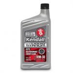 Kendall GT1 10W30 SynBlend Motor Oil 12/1qt