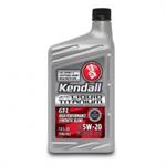 Kendall GT1 5w20 SynBlend Motor Oil 12/1qt