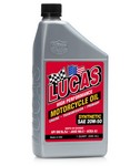 Lucas Synthetic SAE 20W-50 Motorcycle Oil Quart
