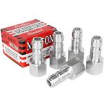 MIlton G Style Plug 1/2^npt female 5pc
