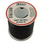 Pico 20 GA Blk Prmry Wire 50'pc