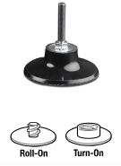 Rubber Holder Pads Roll On/Turn On