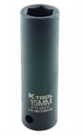 Socket 1/2 Dr Imp Deep 15MM
