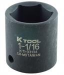 Socket 1/2 Dr Short Imp 1-1/16