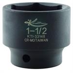 Socket 1/2 Dr Short Imp 1-1/2
