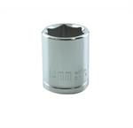 Socket 1/4 Dr Met Sh 6 Pt 14MM