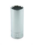 Socket Deep 3/8 Dr 12 Pt 3/4in