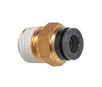 Straight Male Connector 1/4^ Tube X 1/4^ NPT (2)