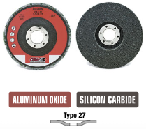 Unitized Right Angle Grinder Wheels