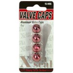 Xtra Seal Sport Valve Caps red 4pc