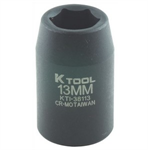 Socket 1/2 Dr Short Imp 13MM