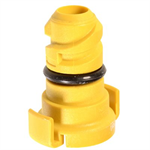 Ford Yellow Plastic CAM Locking Oil Drain Plug 1pc.