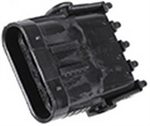 WEATHERPACK TERM. SHELL 4 WAY FLAT FEMALE