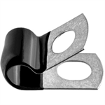 1 3/4^ Steel Vinyl Coated Insulated Clamps 10pc.