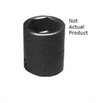 Socket 1/2 Dr Short Imp 1-3/16