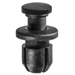 Honda Black Nylon Push-Type Retainers 10pc..