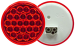VSM 4^ Round 24 Diode LED S/T/T red