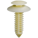 White Nylon Trim Panel Retainers 50pc.