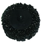 3^ Black Strip-Brite Pad With Rolock - 5 Pk
