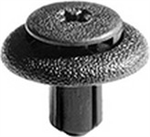 Lexus Black Nylon Push-Type Retainers10pc.