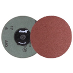 3^^ Aluminum Oxide Twist Lock Discs - 50 Grit 10 P