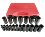 Socket Impact Set 1/2 DR DP 19