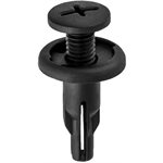 Honda Black Nylon Push-Type Retainers 10pc.