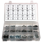 Washer Nut & Push-on Retainer Assortment 385pc.