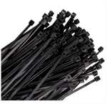 Nylon Ties 36in HD Black-25 pk