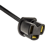 HEADLIGHT & FLASHER PIGTAIL CONNECTOR