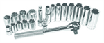 Fractional 3/8 Drive Socket Se