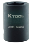 Socket 1/2 Dr Short Imp 17MM