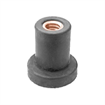 AV Rubber Well Nut 1/4-20 .740 Head Dia. 10pc