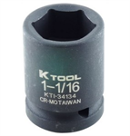 Socket 3/4 Dr Short Imp 1-1/16