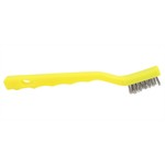 7 1/4^ Plastic Handle Scratch Brush -Stainless Ste