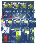 Oil Filter Wrenches Display