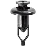 Lexus Black Nylon Push-Type Retainers 10pc.