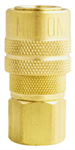 Milton 1/4^ M Style Coupler female