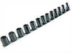 Socket Set Metric 3/8 Dr 13 Pc