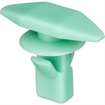 Honda Green Nylon Weatherstrip Retainers 100pc.
