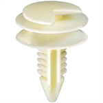White Nylon Door Panel Retainers 50pc.
