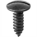 14 X 3/4 TH Slotted L/P Screws black 100pc.