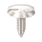 White Nylon Trim Panel Retainers 25pc.