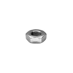 12-24 Hex Machine Screw Nuts 100pc.